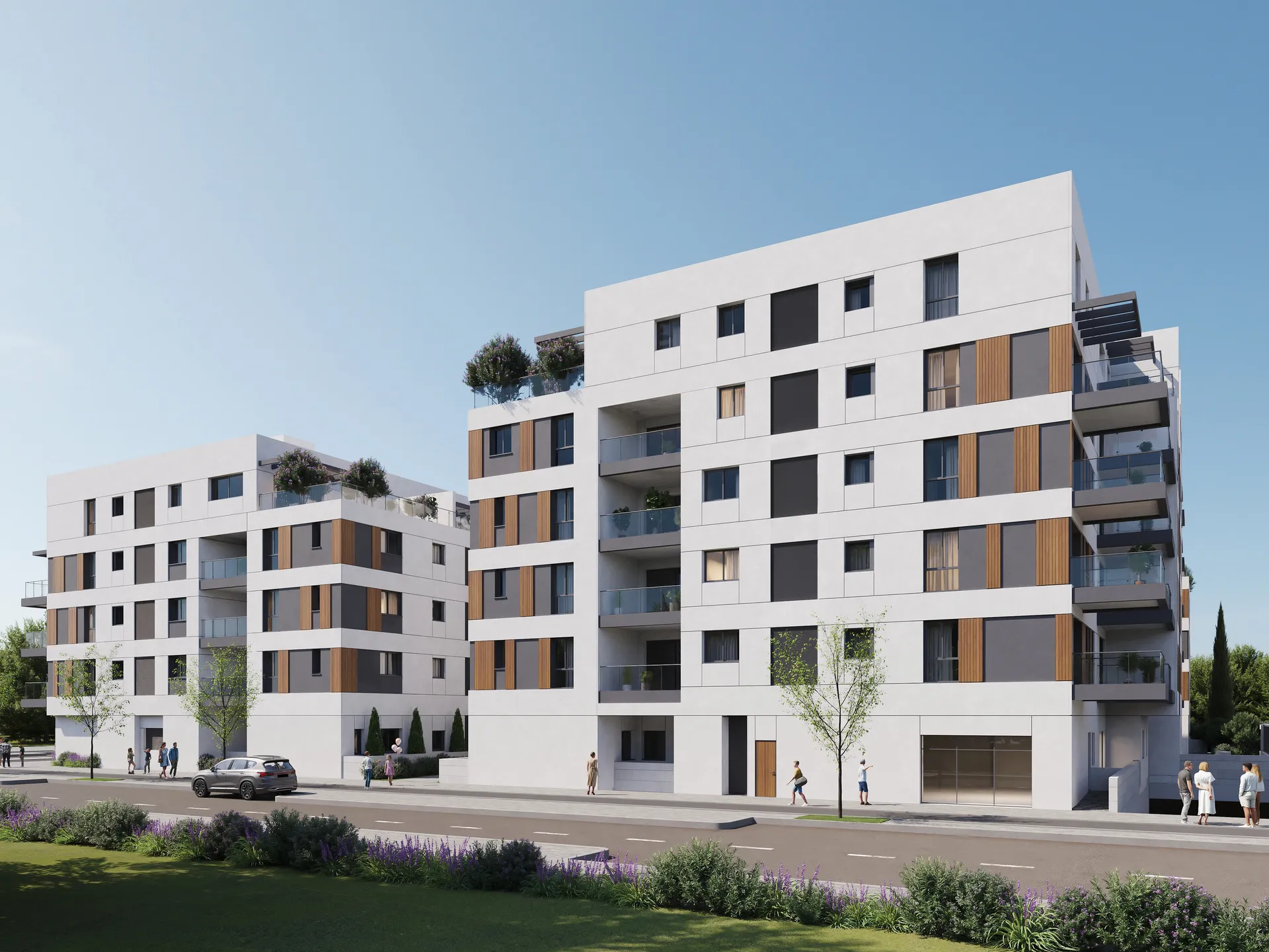 The international quarter, Lod, Israel — 3D RENDERING (2)